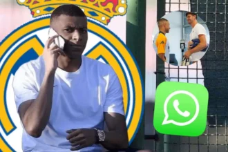 Courtois révèle la première chose que Mbappé a faite après avoir rejoint le groupe WhatsApp du Real Madrid