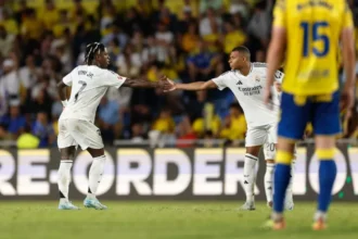 Mbappé à Vinicius à la fin du match à Las Palmas : "Le match au Bernabéu..."
