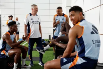 Mbappé effectue sa première séance d'entraînement avec le Real Madrid