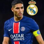 Achraf Hakimi enflamme les supporters du Real Madrid avec un geste qui ne passe pas au PSG