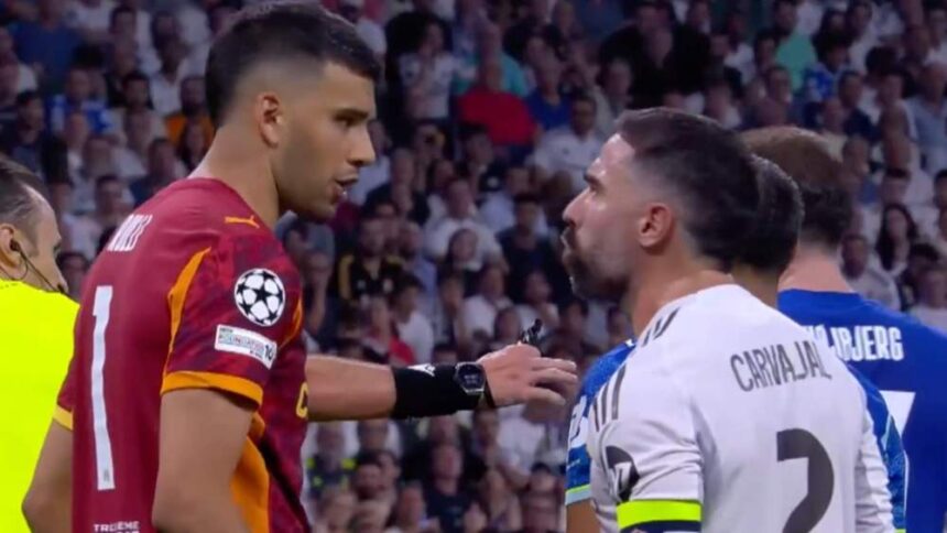 Real Madrid – OM : ce que Rulli a dit à Carvajal avant son expulsion polémique en Ligue des champions